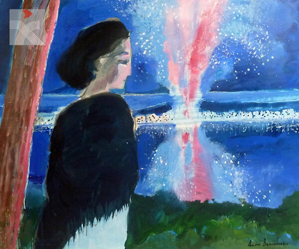  「法國五月」8個精彩畫展 進入畫家布拉吉利的浪漫抒情世界