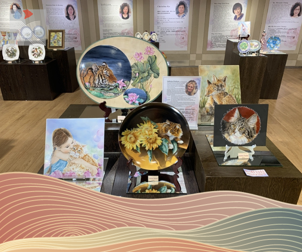  裕華辦香港國際瓷畫文化藝術節 展出逾百件世界各地名家作品