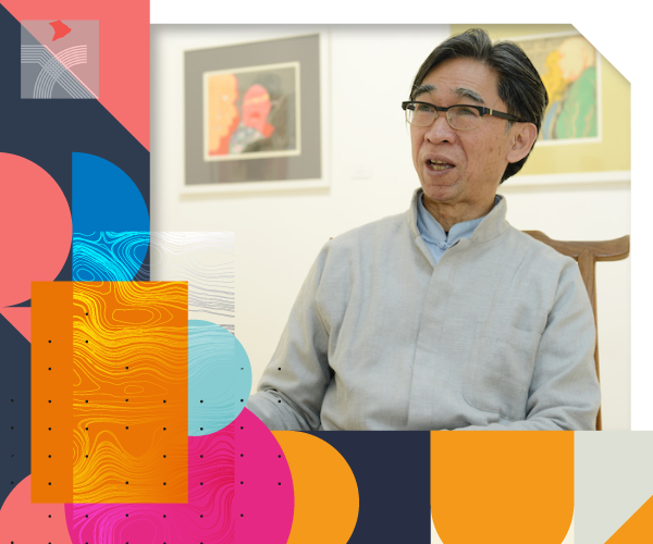 【書展名家】張頌仁：穿唐裝講英文 醉心中國文化