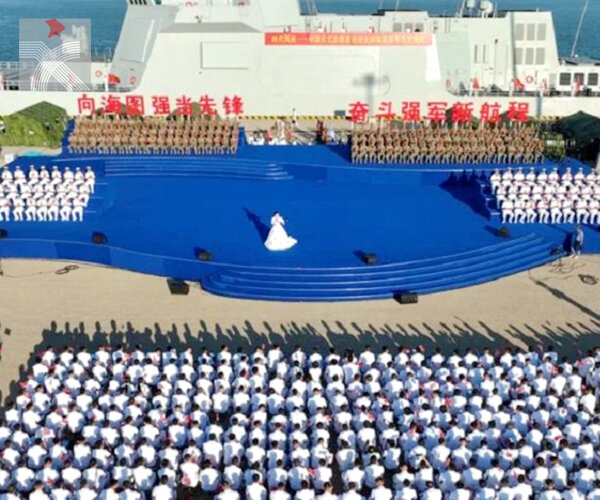 中國文藝志願者走進青島北部戰區 與海軍官兵共享「時代風尚」