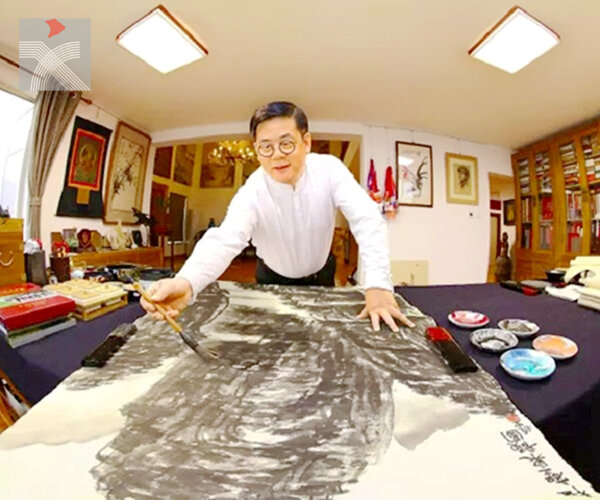 中國美協主辦徐里作品展「閃耀香江」正展出 逾80幅油畫水墨畫首次在港亮相