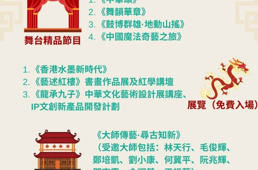  香港文聯攜八大文藝活動助陣首屆中華文化節