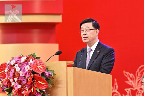 行政長官李家超於國慶酒會致詞祝賀