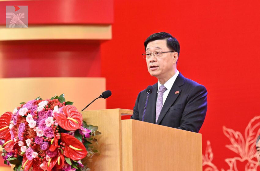  行政長官李家超於國慶酒會致詞祝賀