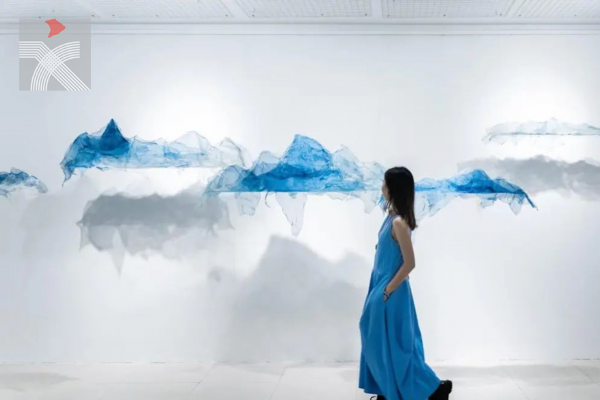 「藍色地平線」藝術展於深圳福田美術館展出
