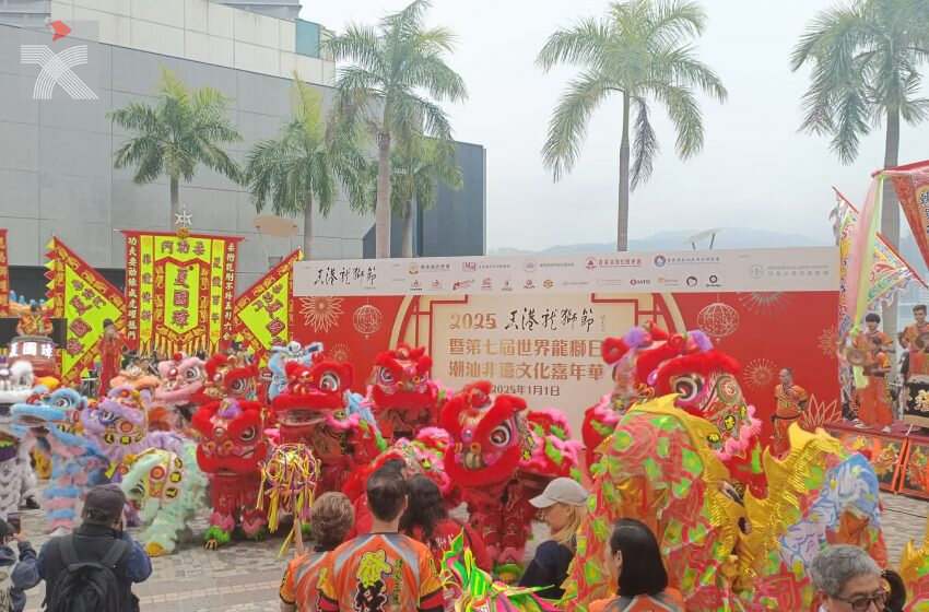  2025香港龍獅節暨第七屆世界龍獅日及潮汕非遺文化嘉年華圓滿舉行