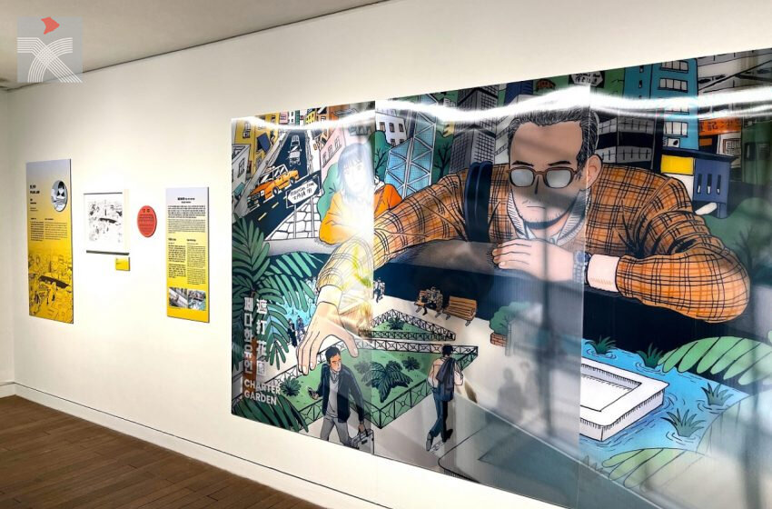  香港藝術中心「動漫基地」在首爾舉辦漫畫電影展覽 旨在推廣香港文化與旅遊