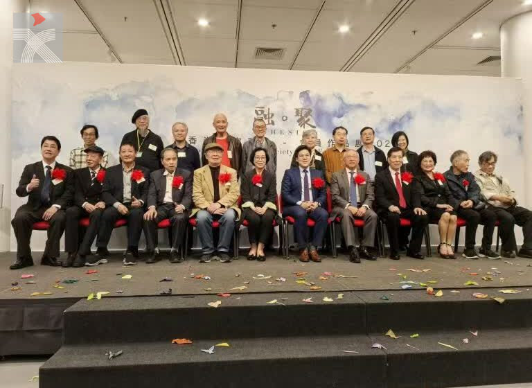  香港畫家聯會「融·聚」畫展 400幅作品展現創意力量