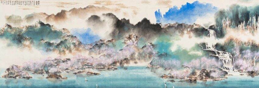  林逸之書畫展 山水花鳥間流淌詩性哲思