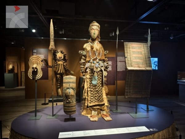 城大中部非洲藝術展揭幕 近200件展品呈現部落奇異文明