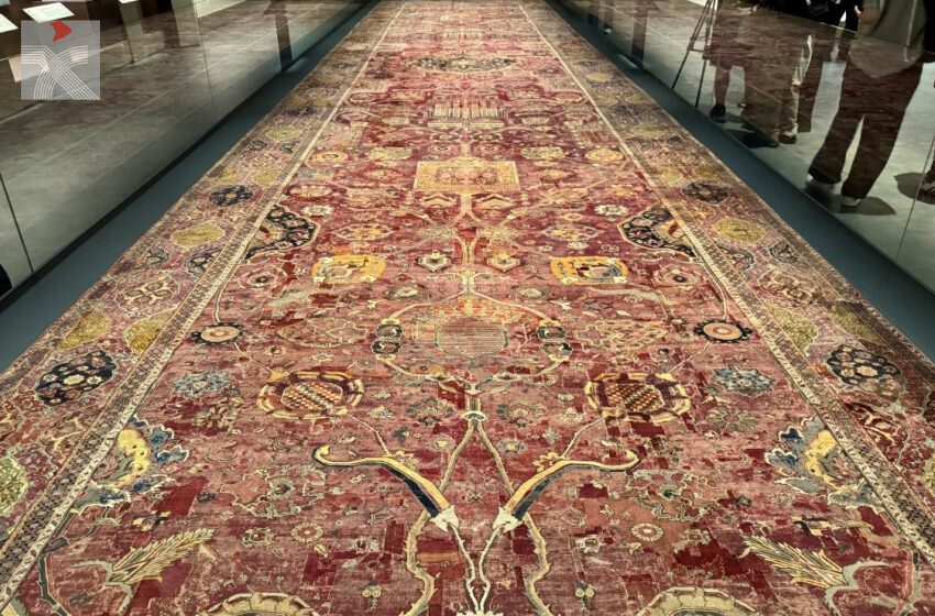  故宮博物館即將舉辦特展「天方奇毯」展出16米超長伊斯蘭地毯鎮展
