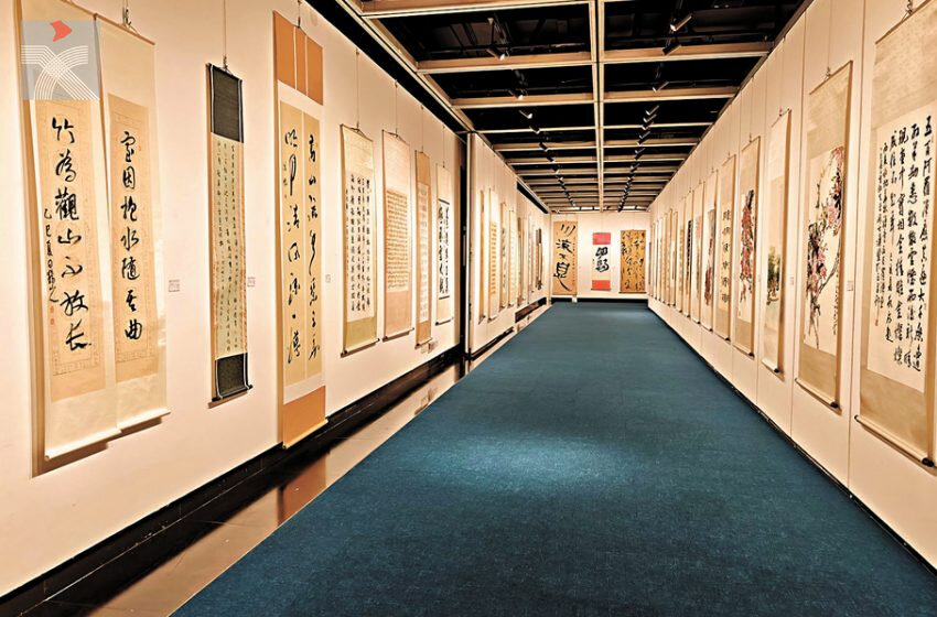  「香港藝術界慶祝香港回歸28周年邀請展」現正舉行