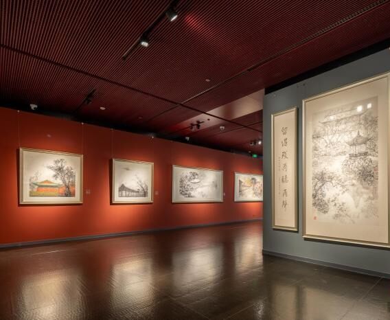  「集虛尋境——王明明中國古典園林作品展」現正舉辦