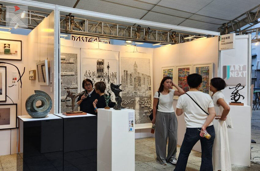  ArtNext Fair 2025現正舉行 多位文聯藝術家參展