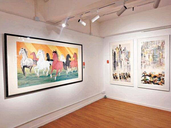 「春來香江百馬鳴——藝術名家邀請展」正式開幕