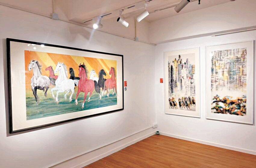  「春來香江百馬鳴——藝術名家邀請展」正式開幕