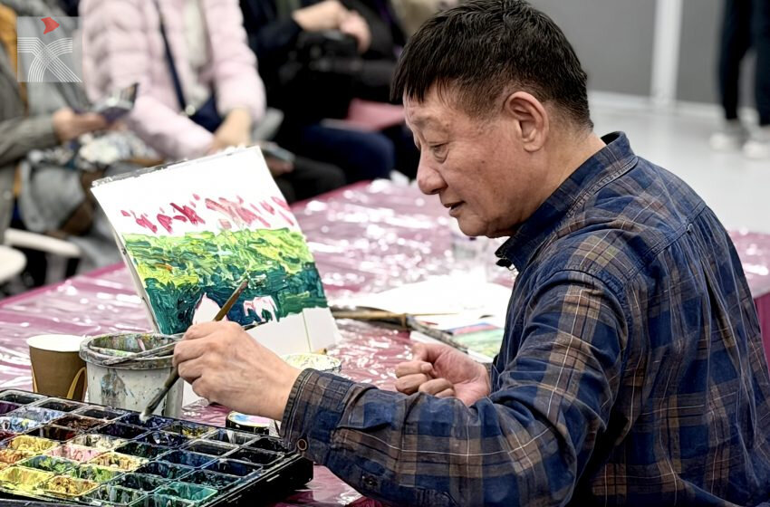  港灣依舊 筆觸留溫——沈平與他的「左手繪彩」